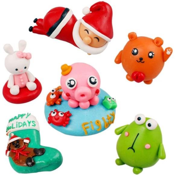 Polymer Clay Starter Kit w/ Sculpting Tool, Safe & Non-Toxic, 50 Colors for Kid - Picture 5 of 7